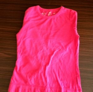 Faded Glory kids long sleeve hot pink tee